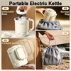Stariver Portable Travel Kettle, 600ML Small Electric Kettle with Foldable