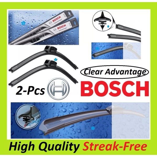 Bosch 2 Piece - BOSCH Clear Advantage Fitment Wiper Blade