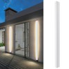 LED Long Strip Wall Light Waterproof Stylish Modern Long Wall