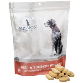 Mission Farms Freeze-Dried Raw Beef & Pumpkin Formula Dog Food, 16oz Bag