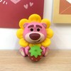 6pcs Cute Car Ornament Strawberry Bear Shape Multi Purpose Car