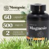 Citrato de magnesio puro 60 cpsulas de 500 Mg Citrate
