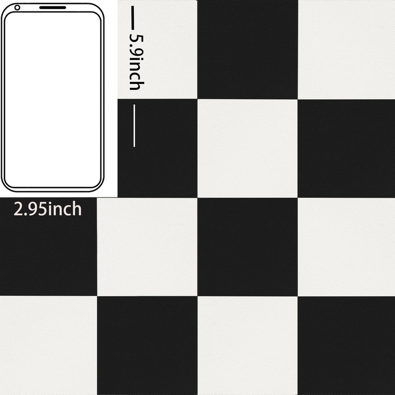 Peel and Stick Floor Tiles: 10pcs11.81 * 11.81in Waterproof Vinyl