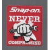 NEW 2 3/4 x 3 1/8" Snap On Iron on Patch Free Shipping