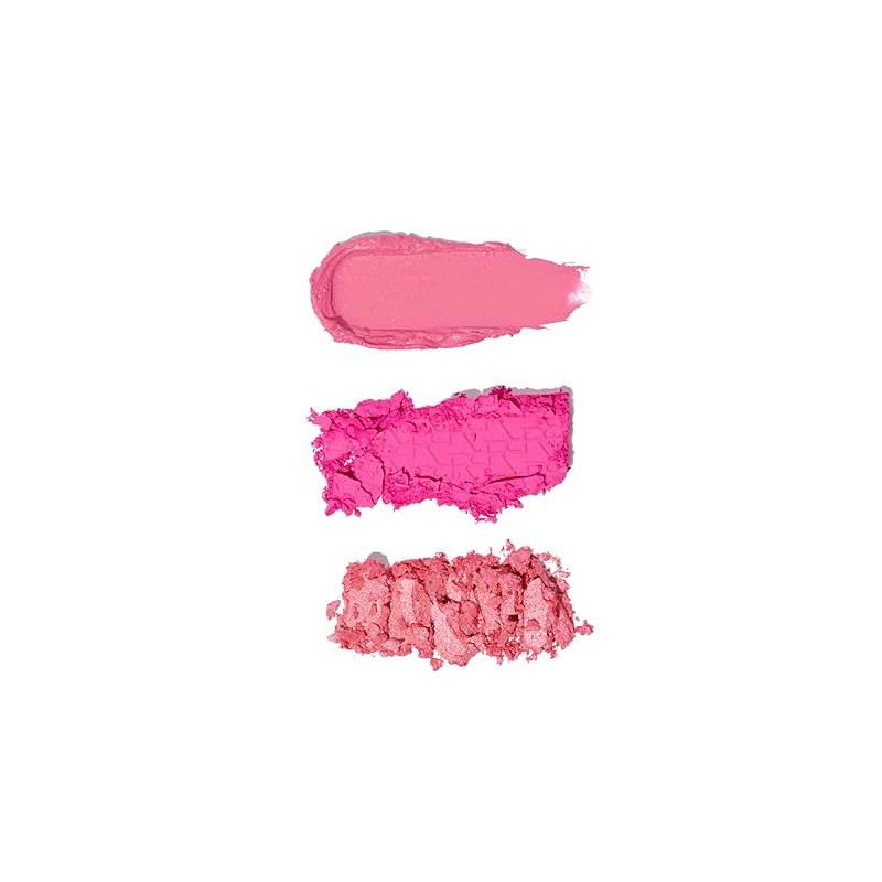 Revolution, Blush Icon Palette, Cream & Pressed Powder Blusher, Highly