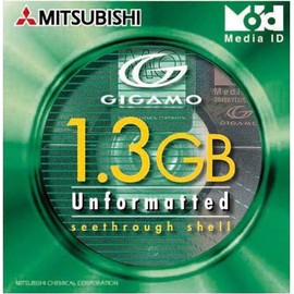 Verbatim Mitsubishi KID1G3U1S Gigamo 1.3GB Unformatted