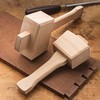 Kings County Tools Solid Beechwood Carpenters' Mallet | 3-1/2" Head