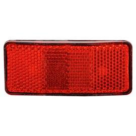 Luckious Mountain Bike Rear Rack Reflector Light – Easy-to-Install Bicycle Warning Reflector for Tail Light Mounting – Essential Cycling Accessory for Outdoor Riding
