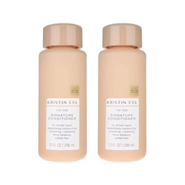 Kristin Ess Hair One Signature Conditioner for Dry Damaged Hair - Moisturizes, Smooths + Softens Hair, Sulfate Free, Color Safe + Keratin Safe, 10 fl oz (Pack of 2)