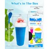 Bollove Slushy Maker Cup, DIY Magic Slushy Maker Squeeze Cup,
