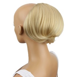 Hepburn-Style Open Hair Piece Bun / Tress with Hair Tie in Selection of Colours