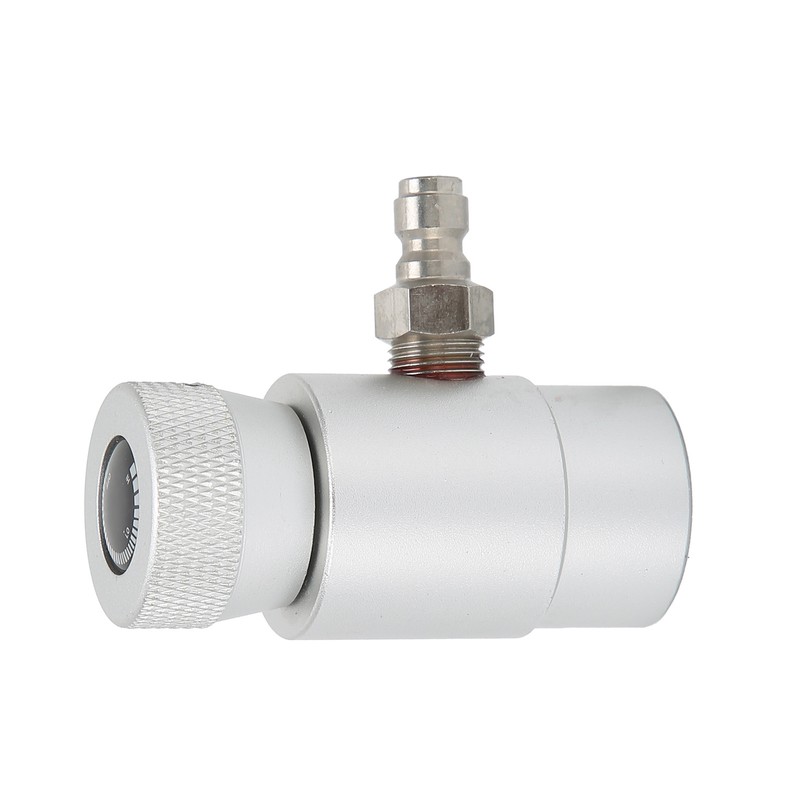 CO2 Refilling Adapter Valve ASA Connector with 8mm Male Plug