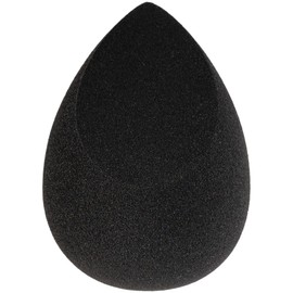 SHANY Perfect Finish Makeup Blender Sponge - Full Size Latex-Free Beauty Sponge Microfiber For Foundation, Beauty Details, and Blending - Black