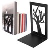 4Pcs Metal Book Ends Orderly Storage Arbitrary Adjustment Smoother Edges