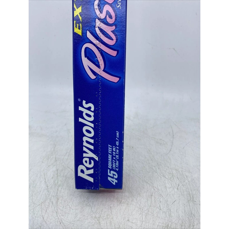 Reynolds Rose Extra Wide Plastic Wrap 45 Sq Ft Vintage