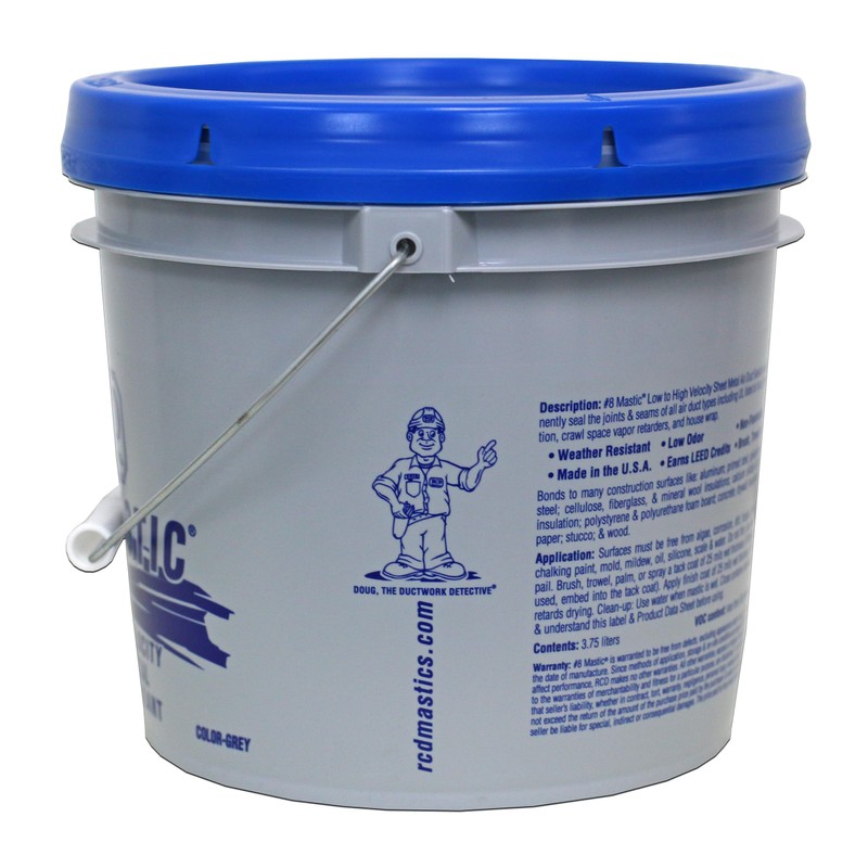 #8 Mastic® Sheet Metal Air Duct Sealant