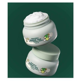 Green Tea Moisture Cream 100m (Cleansing Tissue) Hypoallergenic and mild / 그린티 수분 크림 100m (클렌징티슈 ) 저자극순한