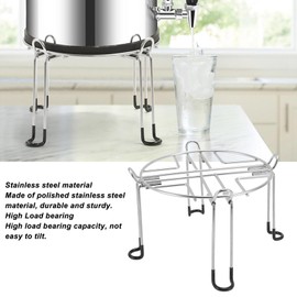Water Filter Stand, Stainless Steel Water Filter System Stand, Replacement for Berkey Big for Travel for Royal Fed Water Filter System, 9 Inch Base, 6 Inch Tall, Detachable