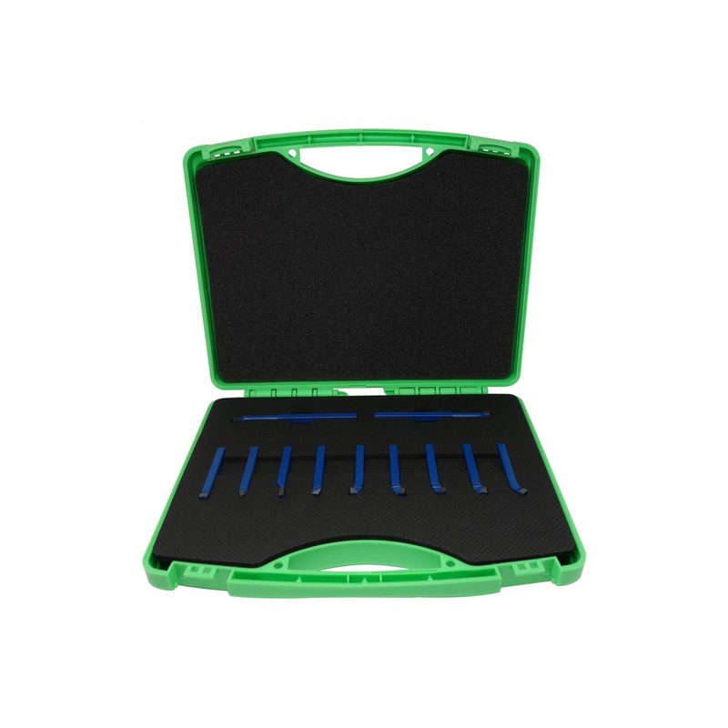 PAULIMOT Lathe Tool Set 11 Pieces with Carbide Plates P30,