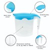 6 x Jugs 1 Litre Fridge Door Plastic Jug -
