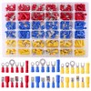 Glarks 540pcs 22-16/16-14/12-10 Gauge Mixed Quick Disconnect Electrical Insulated Butt