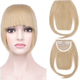 Faringoto Bangs Hair Clip in Bang Front Hair Extension Hair Piece For Women