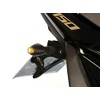 Motorbike LED Indicators - Black - Long Stem