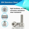 Joamang M6-1.0 x 20mmSocket Head Cap Screws Bolts, 304 Stainless