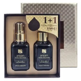 Sangpum Sangse Seolmyeong Chamjo 과일나라 아르간토탈솔루션50ml+50ml구성 페이스오일 Fruit Nation Argan Total Solution 50ml + 50ml Face Oil Set
