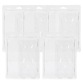Set of 5 Plastic Resealable Clamshell Blister Packs for Custom 6 Inch Action Figures