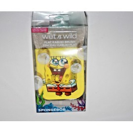 Wet n Wild SpongeBob Flat Kabuki Brush Brand New- Limited Edition In Box