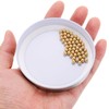 sourcing map 50pcs Precision Solid Brass Bearing Balls 4.5mm Industrial