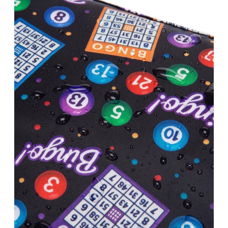 Bingo Bag with Pockets for Daubers Dabbers Dobbers Dotters -
