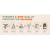 Purawex 60 Capsules of Irish Sea Moss, Black Seed Oil,