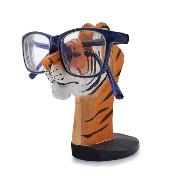 VIPbuy Glasses Holder, Wooden Animal Shaped Hand Carved Sunglasses Holder, Ornament, for Children, Men, Women, Gift