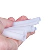 TEN-HIGH 2m PTFE-Schlauch,Transparenter Teflonschlauch（2 mm Innendurchmesse x 3 mm OD）Hitzebeständig