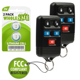 Wholesale-24-7 2 Replacement For 2004 2005 2006 2007 Ford Freestar Key Fob Clicker