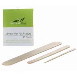 Undisclosed Combined Wax Applicators (5 Eyebrow, 5 Facial, 5 Body)