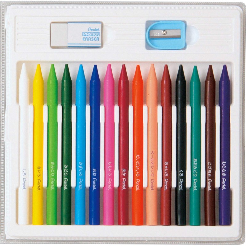 Pentel Color Pencil GC - T15R Elementary School Set of