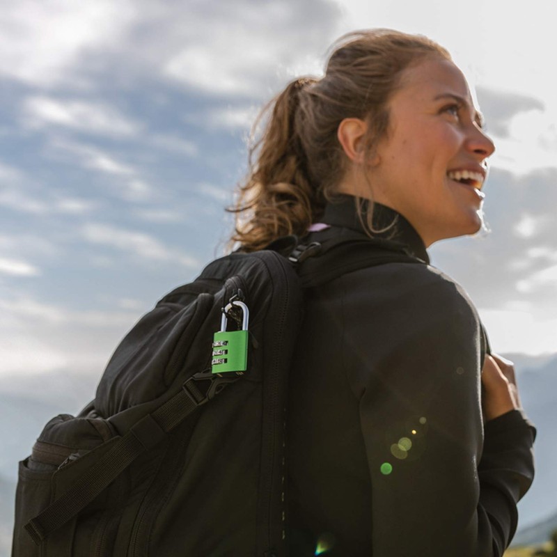 ABUS combination lock 145/20 orange - Luggage lock, locker lock