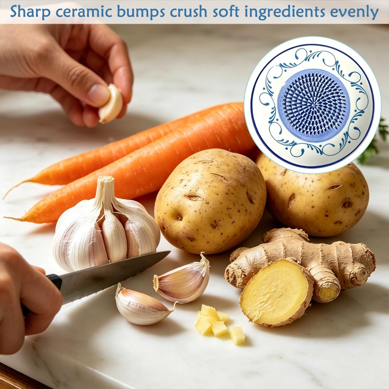 Ceramic Grater Plate, Garlic Grater Plate, Spanish Tomato Grater Plate,