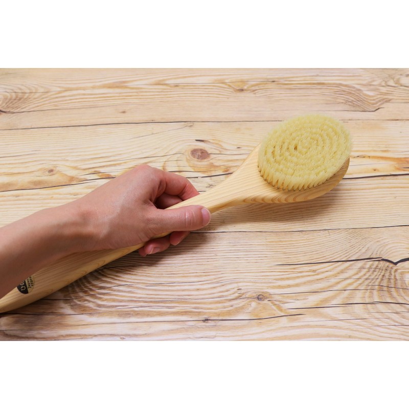 Our work 00380 Akasuri Cypress Body Brush, L