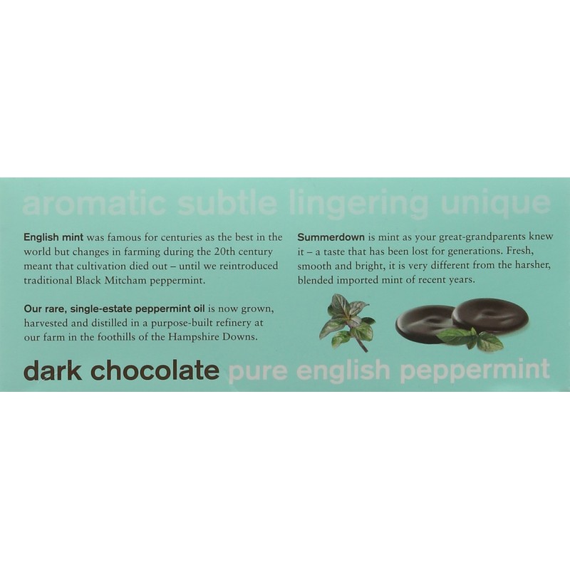 Summerdown Mint Thins 150 g (Pack of 2)