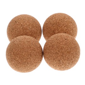 FRCOLOR 4pcs Miniature Foosball Balls Wooden Table Soccer Accessories for Indoor Games Replacement for Broken Balls Suitable for Home Bar and Shopping Mall Use