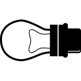 Kichler 15598CLR Accessory Bulb 3156 24.4W, Clear