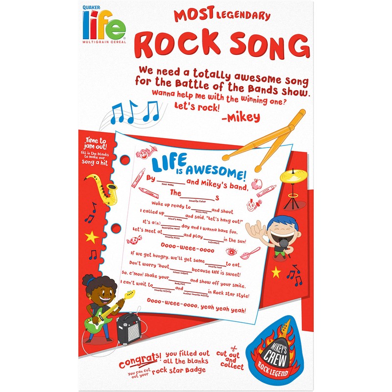 Life Cereal, Cinnamon, 22.3oz Box