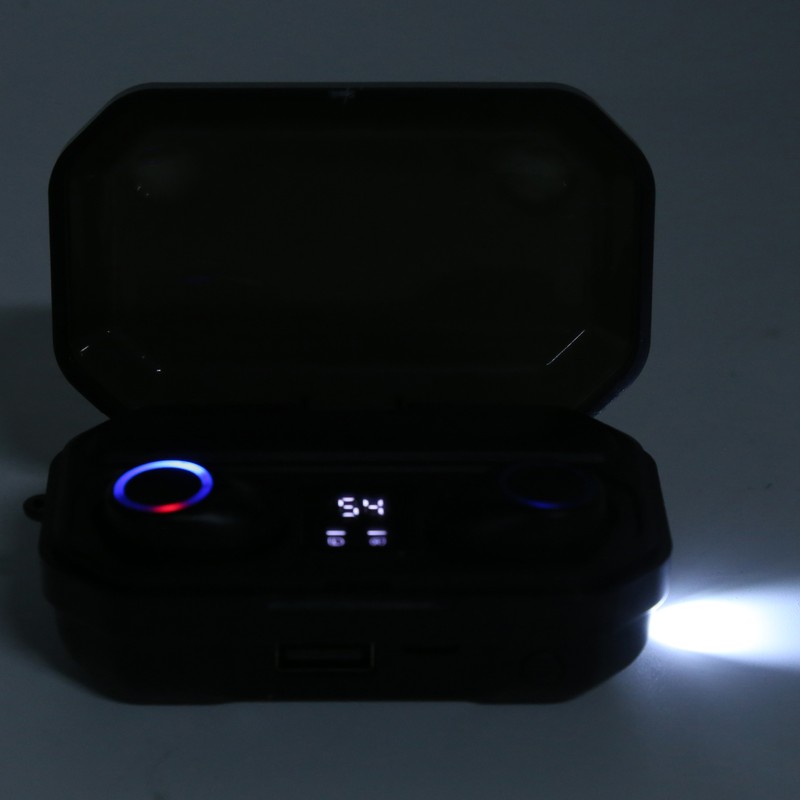 M12 InEar Bluetooth 5.0 Earphone Digital Display True Wireless Headphone