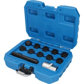 BRILLIANT TOOLS BT691210 Rim Lock Assortment for Mercedes 12 Pieces [Powered by KS Tools]