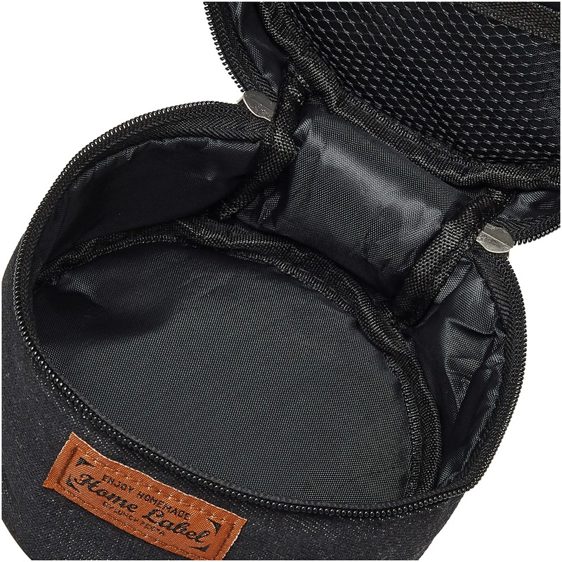PEARL METAL Lunch Bag Black Denim 770 Bowl Lunch Jar