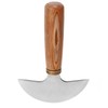 Round Leather Knife DIY High Carbon Steel Leather Cutting Tools